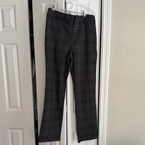 NWT-Women’s Nine West Gray Plaid Pants